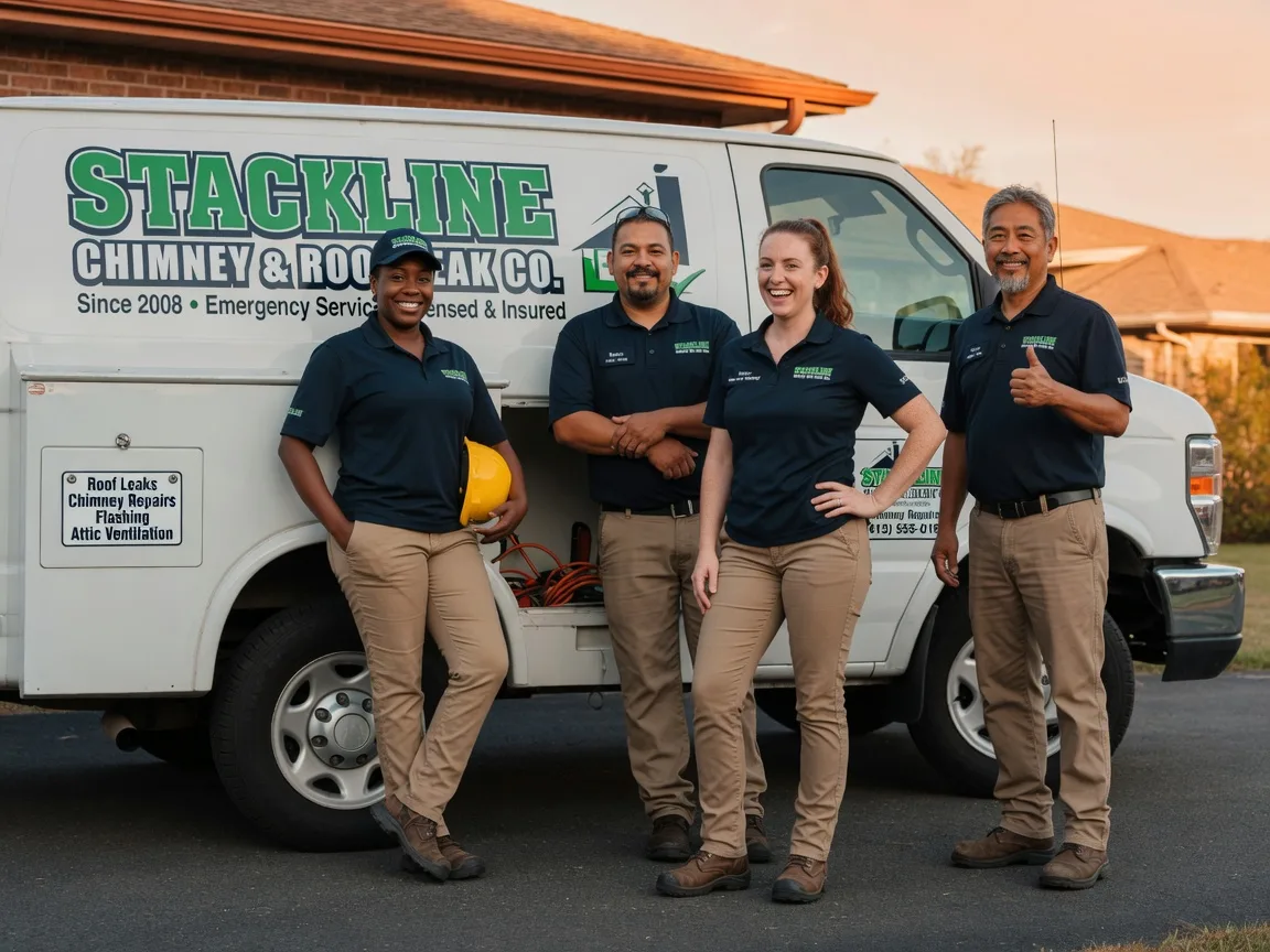 Chimney flashing repair company in Humboldt, IL